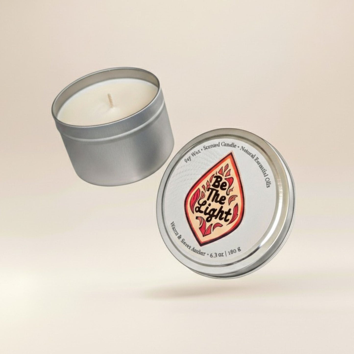 LunaXLus Amber Soy Candle